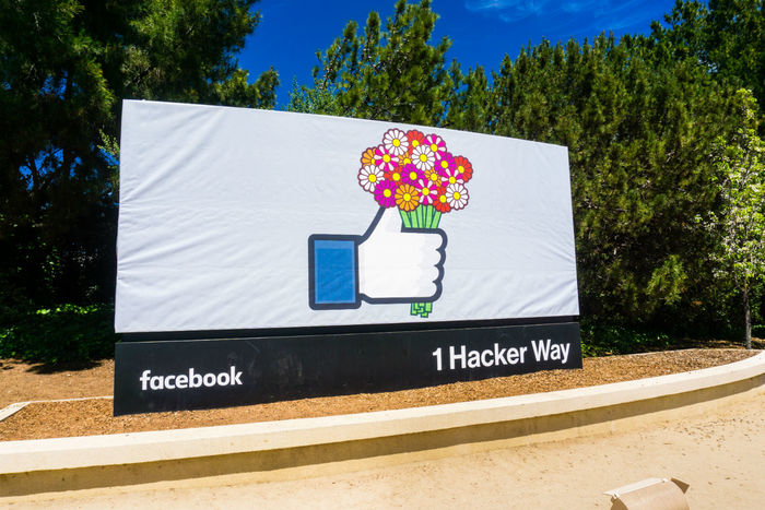 Facebook headquarters at Silicon Valley