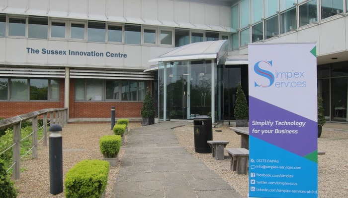 Exterior of Sussex Innovation Centre in Brighton