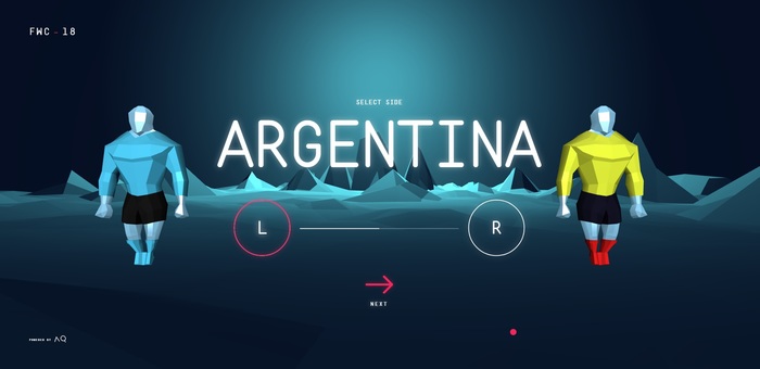 Screenshot of Foosball World Cup website