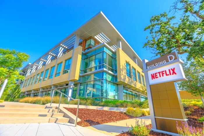 Netflix HQ in Los Gatos, California