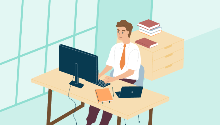 Man wondering which are the best entrepreneur tools to use in his business